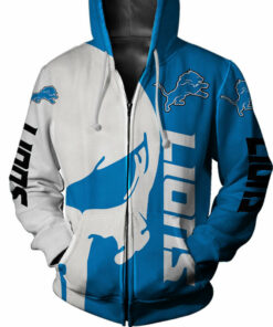 Detroit Lions Hoodies Skull Printed Gifts for Fans