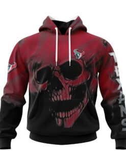 Detroit Lions Skull Hoodies Custom Name & Number Gifts for Fans