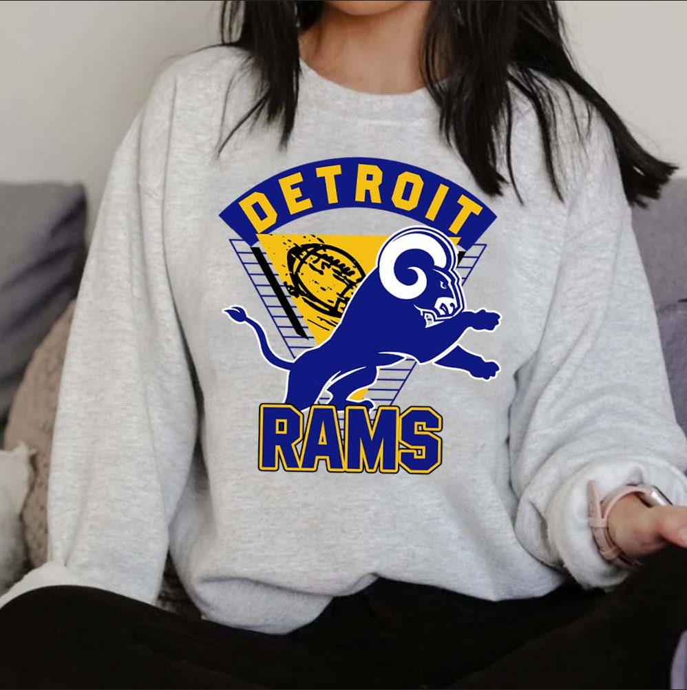 Detroit Rams Inspired Unisex T-Shirt, Sweatshirt, Hoodie