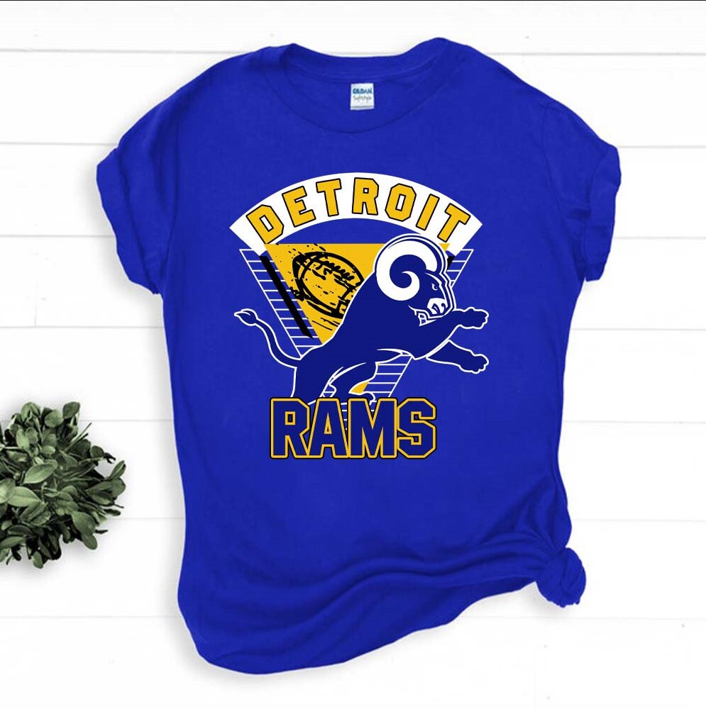 Detroit Rams Inspired Unisex T-Shirt, Sweatshirt, Hoodie