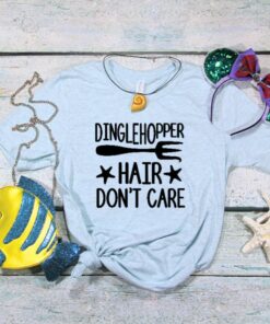Dinglehopper Hair Don't Care, Ariel Shirt, Little Mermaid Shirt, Women's Disney Shirts, Disney Shirts, Disney World Shirt Gift For Men Women Kid Hoodie Sweatshirt Toddler Shirt