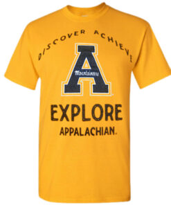 Discover Achieve Explore Shirts, App State Shirts Gifts for Fans