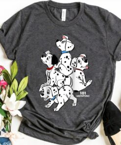 Disney 101 Dalmatians Group Shot Shirt, Dalmatians Dog Lover, Disneyland Holiday Vacation Gift Unisex Adult T-shirt Kid Shirt