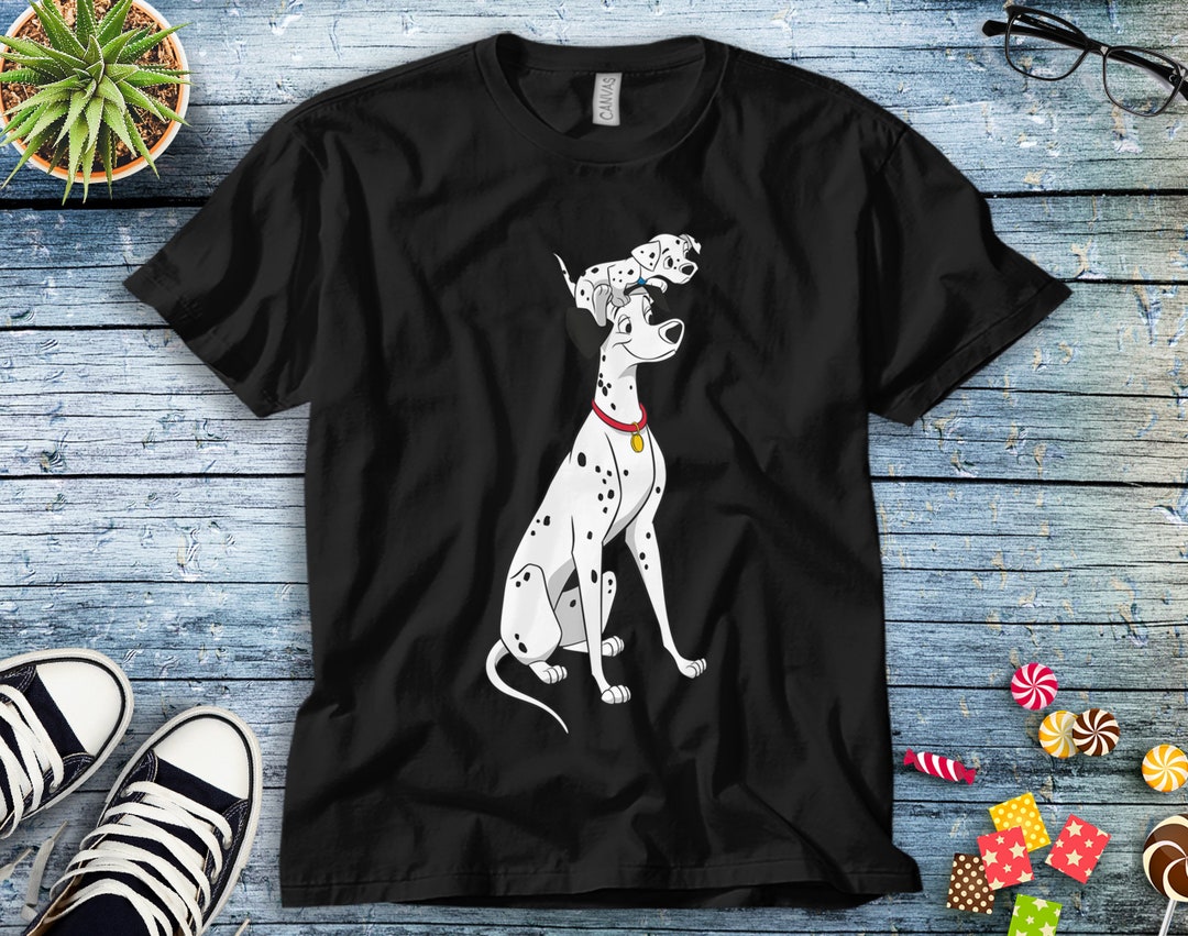 Disney 101 Dalmatians Pongo T-Shirt Unisex Tee Adult T-shirt Kid Shirt Long Sleeve Hoodie Sweatshirt Women's Tank