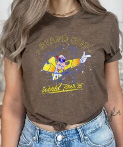 Disney A Goofy Movie Goofy Stand Out World Tour '95 Retro Vintage Shirt, Magic Kingdom, Disneyland Family Vacation Gift Unisex T-shirt Kid