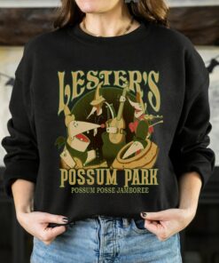 Disney A Goofy Movie Lesters Possum Park Graphic Unisex Tee Adult T-shirt Kid Shirt Long Sleeve Hoodie Sweatshirt Women's Tank