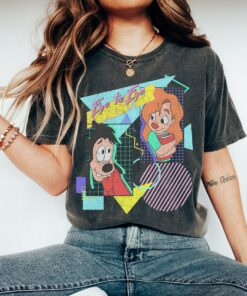 Disney A Goofy Movie Max and Roxanne Eye To Eye Forever T-Shirt, Magic Kingdom, Disneyland Family Trip Vacation 2022 Gift Unisex T-shirt Kid