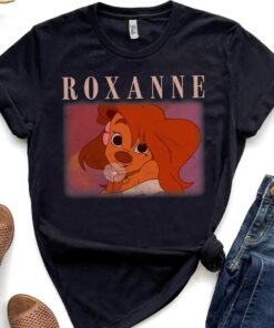 Disney A Goofy Movie Roxanne Portrait Vintage Shirt, Disneyland Vacation Holiday Unisex T-shirt Family Birthday Gift Adult Kid Toddler Tee