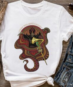 Disney Aladdin Live Action Jafar Dark and Mysterious Portrait Shirt, Magic Kingdom Unisex T-shirt Family Birthday Gift Adult Kid Toddler Tee