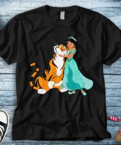 Disney Aladdin Princess Jasmine and Rajah Friends Unisex Tee Adult T-shirt Kid Shirt Long Sleeve Hoodie Sweatshirt Women's Tank