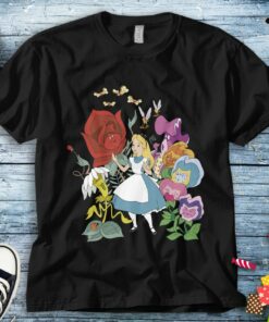 Disney Alice In Wonderland Alice In The Flowers T-Shirt Unisex Adult T-shirt Kid Shirt Toddler Tee Women's Tank