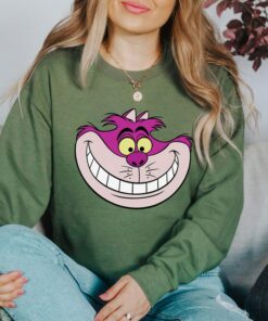 Disney Alice in Wonderland Cheshire Cat Grin T-Shirt, Magic Kingdom, Disneyland Family Trip Vacation Gift Unisex T-shirt Kid