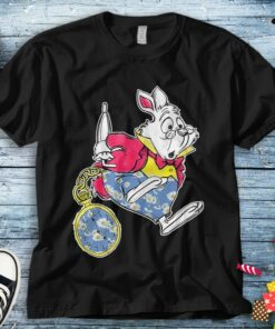 Disney Alice in Wonderland Late White Rabbit T-Shirt Unisex Adult T-shirt Kid Shirt Toddler Tee Women's Tank Hoodie Sweatshirt