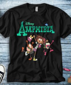Disney Amphibia T-Shirt All Characters Unisex Tee Adult T-shirt Kid Shirt Long Sleeve Hoodie Sweatshirt Women's Tank