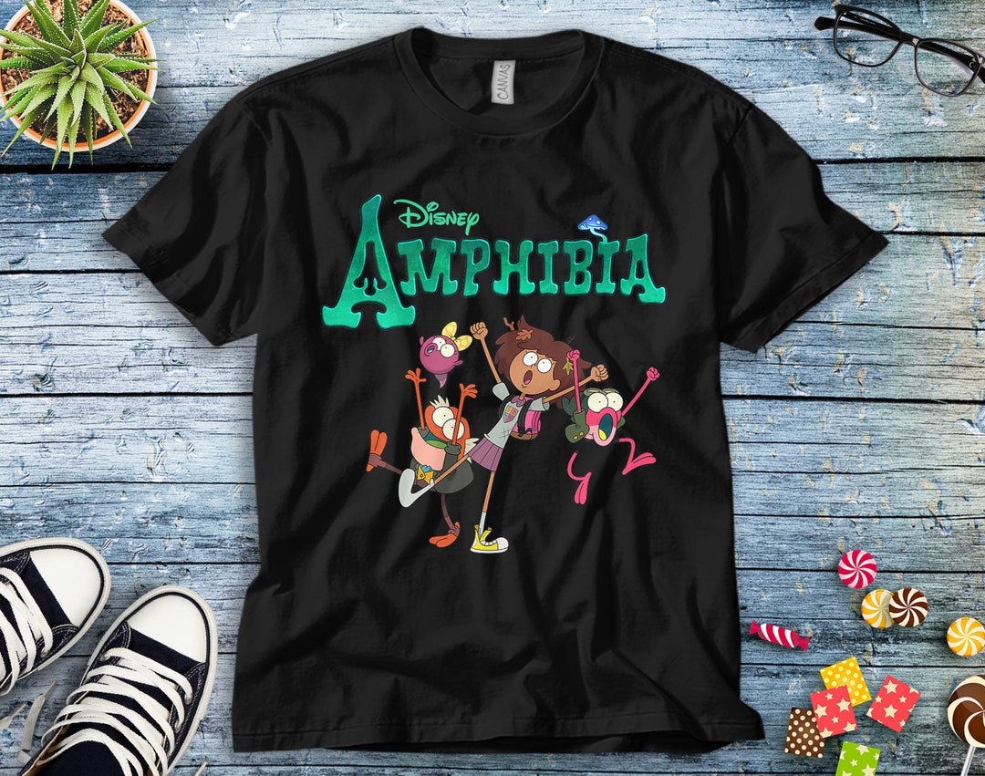 Disney Amphibia T-Shirt All Characters Unisex Tee Adult T-shirt Kid Shirt Long Sleeve Hoodie Sweatshirt Women's Tank