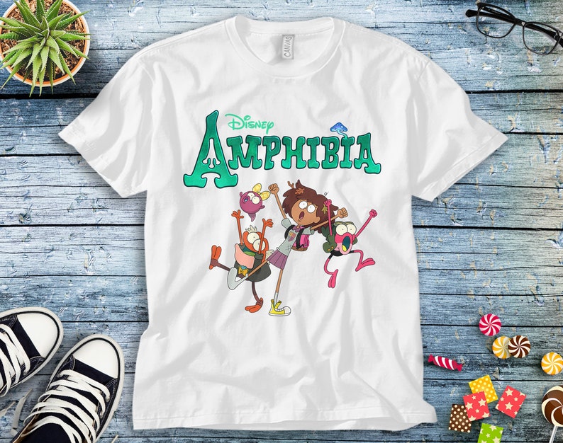Disney Amphibia T-Shirt All Characters Unisex Tee Adult T-shirt Kid Shirt Long Sleeve Hoodie Sweatshirt Women's Tank