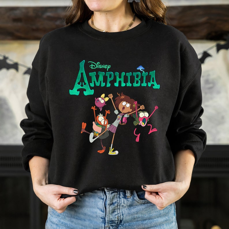 Disney Amphibia T-Shirt All Characters Unisex Tee Adult T-shirt Kid Shirt Long Sleeve Hoodie Sweatshirt Women's Tank