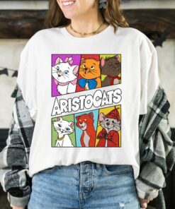 Disney Aristocats Shirt, Disney Cat Lovers, Animal Kingdom Shirt, Marie Cat Shirt, Disneyland Family Vacation Gift Unisex T-shirt Kid Shirt