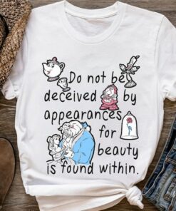 Disney Beauty And The Beast Beauty Is Found Within Shirt, Magic Kingdom Holiday Unisex T-shirt Family Birthday Gift Adult Kid Toddler Tee