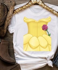 Disney Beauty And The Beast Belle Dress Costume T-Shirt, Magic Kingdom Tee, Disneyland Family Trip Vacation Gift Unisex T-shirt