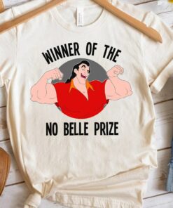 Disney Beauty And The Beast Gaston Winner Graphic Shirt, Magic Kingdom Holiday Unisex T-shirt Family Birthday Gift Adult Kid Toddler Tee