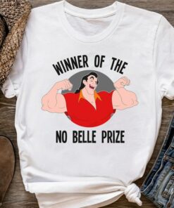 Disney Beauty And The Beast Gaston Winner Graphic Shirt, Magic Kingdom Holiday Unisex T-shirt Family Birthday Gift Adult Kid Toddler Tee