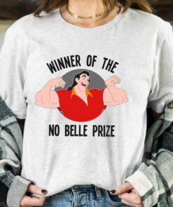 Disney Beauty And The Beast Gaston Winner Graphic Shirt, Magic Kingdom Holiday Unisex T-shirt Family Birthday Gift Adult Kid Toddler Tee