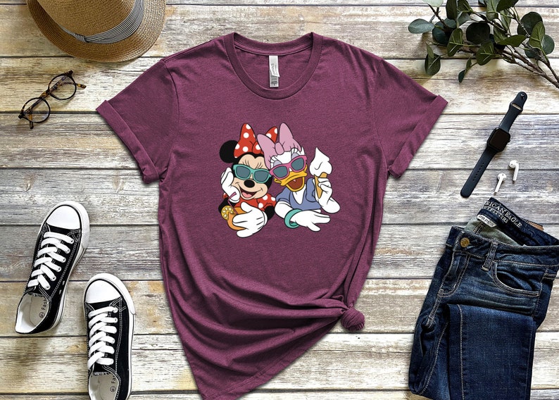 Disney Best Friends Shirt, Minnie and Daisy Shirt, Magic Kingdom Shirt, Minnie and Daisy Duck Shirt, Kids T-Shirts, Disney Matching Shirts