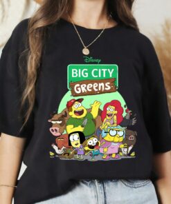 Disney Big City Greens Family Group T-Shirt Disneyland Vacation Holiday Trip Unisex Adult T-shirt Kid Shirt Hoodie Sweatshirt