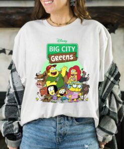 Disney Big City Greens Family Group T-Shirt Disneyland Vacation Holiday Trip Unisex Adult T-shirt Kid Shirt Hoodie Sweatshirt