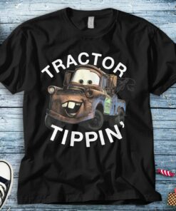 Disney Cars 3 Mater Tractor Tippin' Graphic T-Shirt Unisex Tee Adult T-shirt Kid Shirt Long Sleeve Hoodie Sweatshirt Women's Tank
