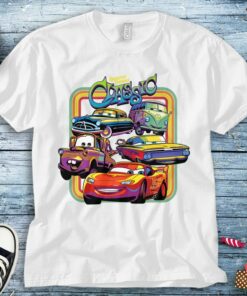 Disney Cars Radiator Springs Classic T-Shirt Unisex Tee Adult T-shirt Kid Shirt Long Sleeve Hoodie Sweatshirt Women's Tank