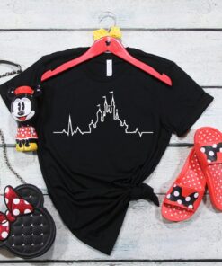 Disney Castle Heartbeat Shirt, Disney Heartbeat, Disney Shirts, Disney Shirts for Women, Girls Disney Shirt, Magic Kingdom Shirt Gift For Men Women Kid Hoodie Sweatshirt Toddler Shirt