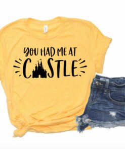 Disney Castle Shirt, You Had Me at Castle, Women's Disney Shirts, Disney Shirts, Girls Disney Shirt, Magic Kingdom Shirt, Cute Disney Gift For Men Women Kid Hoodie Sweatshirt Toddler Shirt