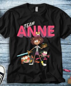 Disney Channel Amphibia Team Anne T-Shirt Unisex Adult T-shirt Kid Shirt Long Sleeve Hoodie Sweatshirt Women's Tank