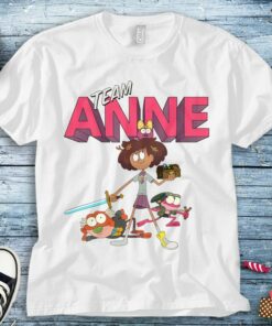 Disney Channel Amphibia Team Anne T-Shirt Unisex Adult T-shirt Kid Shirt Long Sleeve Hoodie Sweatshirt Women's Tank