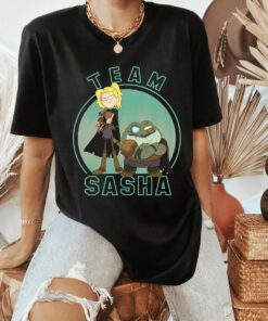 Disney Channel Amphibia Team Sasha Shirt, Disney Escape To Amphibia Shirt, Magic Kingdom, Disneyland Family Gift Unisex Adult T-shirt Kid Shirt