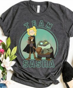 Disney Channel Amphibia Team Sasha Shirt, Disney Escape To Amphibia Shirt, Magic Kingdom, Disneyland Family Gift Unisex Adult T-shirt Kid Shirt