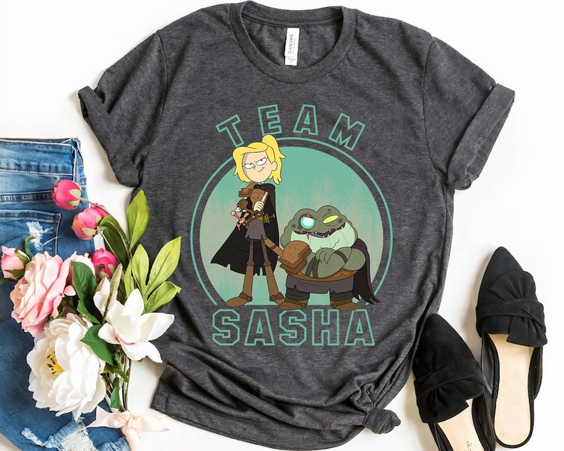 Disney Channel Amphibia Team Sasha Shirt, Disney Escape To Amphibia Shirt, Magic Kingdom, Disneyland Family Gift Unisex Adult T-shirt Kid Shirt