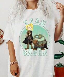 Disney Channel Amphibia Team Sasha Shirt, Disney Escape To Amphibia Shirt, Magic Kingdom, Disneyland Family Gift Unisex Adult T-shirt Kid Shirt