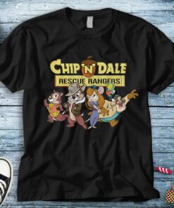 Disney Chip N Dale Goofy Group Rescue T-Shirt Unisex Adult T-shirt Kid Shirt Toddler Tee Women's Tank
