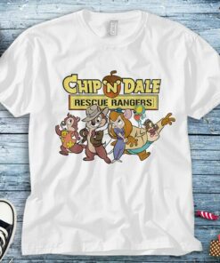 Disney Chip N Dale Goofy Group Rescue T-Shirt Unisex Adult T-shirt Kid Shirt Toddler Tee Women's Tank