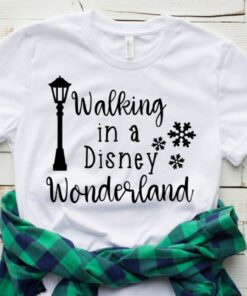 Disney Christmas Shirts, Walking in a Disney Wonderland, Disney Christmas Shirts for Women, Disney Shirts for Women, Disney Shirts Gift For Men Women Kid Hoodie Sweatshirt Toddler Shirt