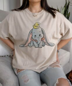 Disney Classic Dumbo Baby Elephant T-Shirt Disneyland Vacation Holiday Trip Unisex Adult T-shirt Kid Shirt Hoodie Sweatshirt