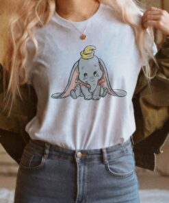 Disney Classic Dumbo Baby Elephant T-Shirt Disneyland Vacation Holiday Trip Unisex Adult T-shirt Kid Shirt Hoodie Sweatshirt