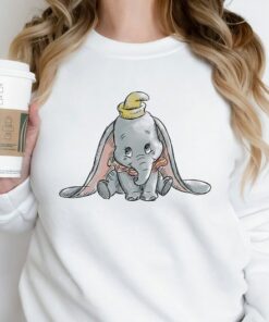 Disney Classic Dumbo Baby Elephant T-Shirt Unisex Tee Adult T-shirt Kid Shirt Long Sleeve Hoodie Sweatshirt Women's Tank