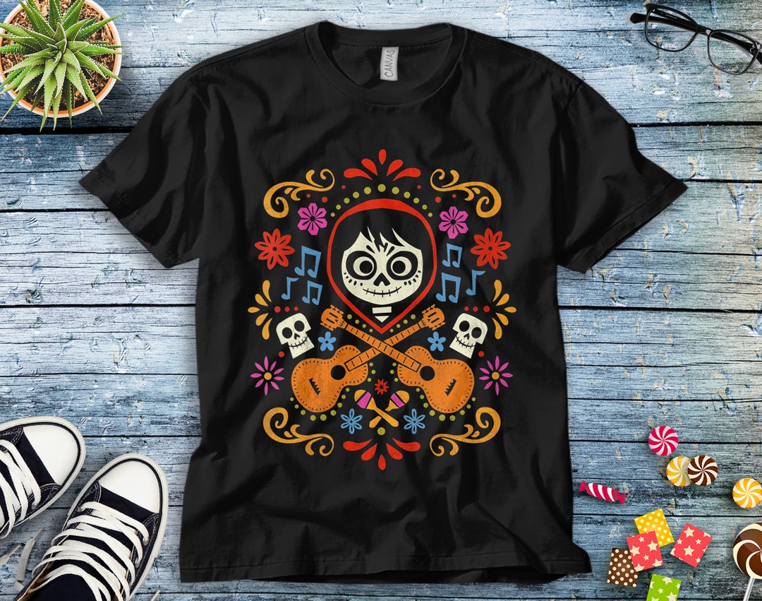 Disney Coco Musical Miguel T-Shirt Unisex Tee Adult T-shirt Kid Shirt Long Sleeve Hoodie Sweatshirt Women's Tank