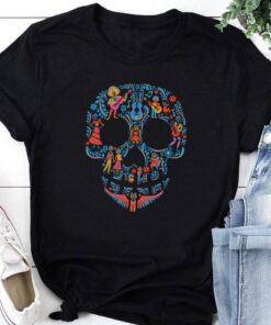 Disney Coco Skull T-Shirt, Sugar Skull Shirt, Disney Family Vacation Group shirts, Un Poco Loco Tee Shirt, Coco Shirt, Matching Disney Shirt Gift Adult Kid Toddler Tee
