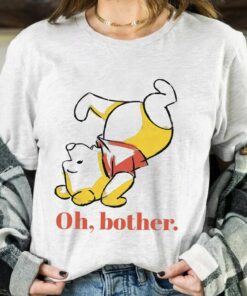 Disney Cute Winnie The Pooh Oh Bother Sketch Shirt, Magic Kingdom Holiday Trip Unisex T-shirt Family Birthday Gift Adult Kid Toddler Tee