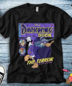 Disney Darkwing Duck Funny The Terror Vintage TV Show Unisex Adult T-shirt Kid Shirt Long Sleeve Hoodie Sweatshirt Women's Tank